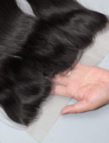 Transparent Lace Frontal Silky Straight Hair 13X4 inch