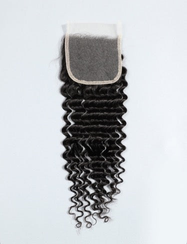 Transparent Lace Closure
Deep Wave 4X4 inch
