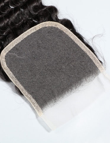 Transparent Lace Closure
Deep Wave 4X4 inch
